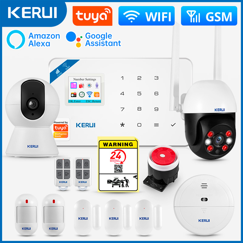 Smart Home Video - KERUI W181 警報システム Secutrity ホーム WIFI