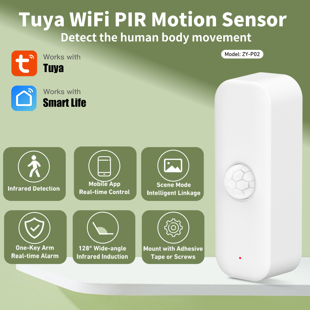 1~3個のTuya WiFiモーションセンサー、スマートPI - Smart Home Wiser のレビューと価格