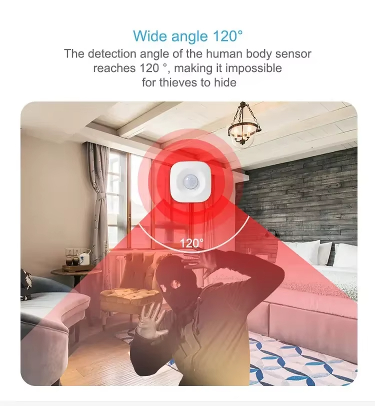 Tuya WIFIスマートPIRモーションセンサー検出器、動 - Smart Home Wiser のレビューと価格