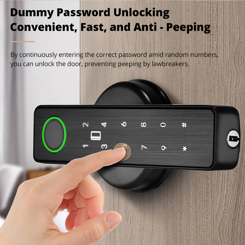 Tuya スマートドアロック 指紋ロック リモートコントロー - Smart Home Door Lock のレビューと価格