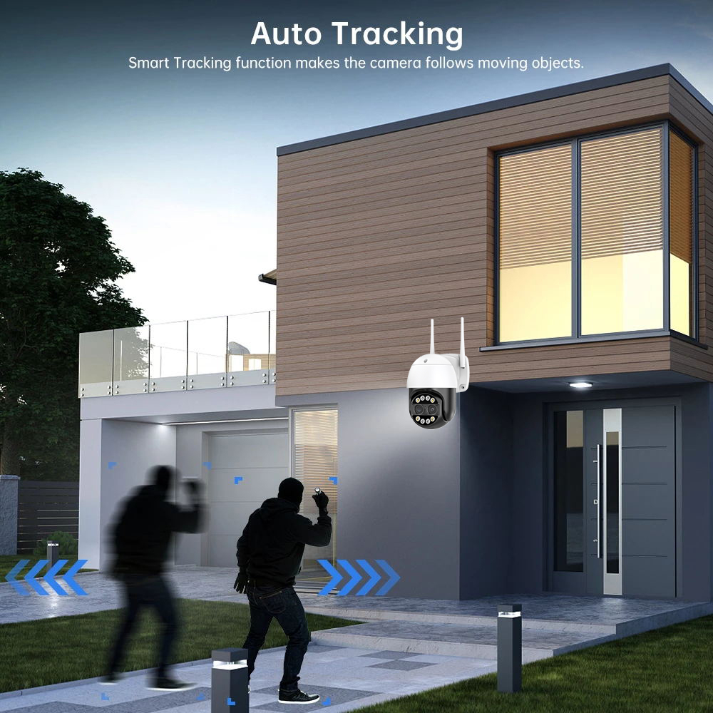 8MP PTZ WIFIカメラ デュアルレンズ 8倍ズーム  - Smart Home Camera Ezviz のレビューと価格