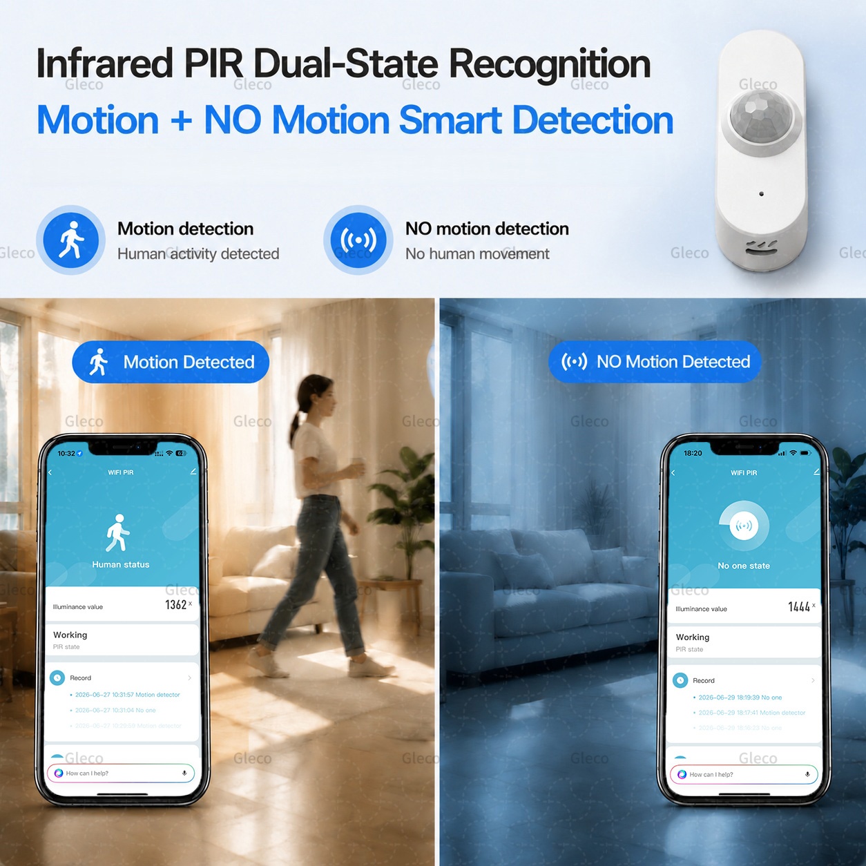 Tuya Wifi PIR モーションセンサースマートライフ - Smart Home Wiser のレビューと価格