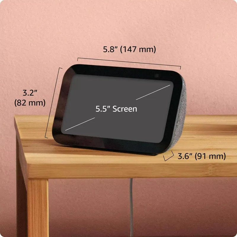 Echo Show 5 スマートスピーカー（画面付き）、Al - Smart Home Video のレビューと価格