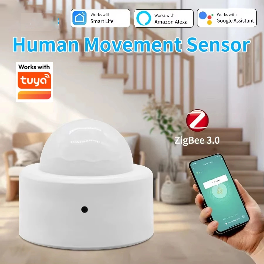 Zigbee対応、Tuya PIRモーションセンサー、赤外線 - Smart Home Wiser のレビューと価格