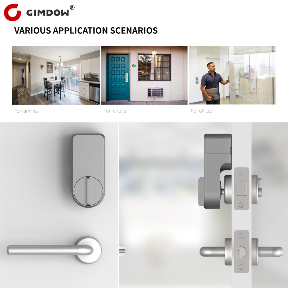TuyaスマートデジタルドアロックGIMDOWパスワードロッ - Smart Home Door Lock のレビューと価格